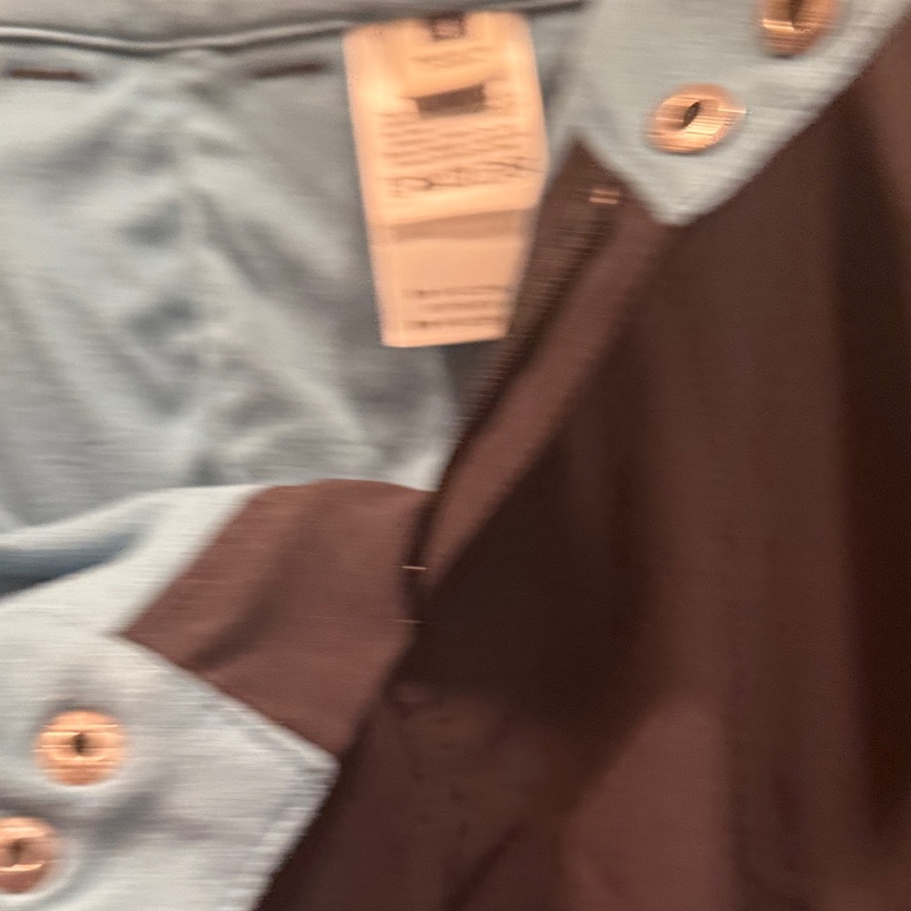 Eddie Bauer Blue Fleece-lined Pants - Picture 4 of 5